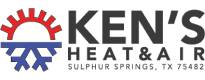 White Ken's Logo on Dark Background